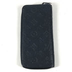 Louis Vuitton Wallet Zippy Vertical Taurillon Clemence Black — view 2