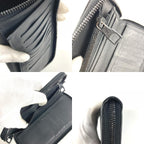 Louis Vuitton Wallet Zippy Vertical Taurillon Clemence Black — view 9
