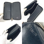 Louis Vuitton Wallet Zippy Vertical Epi Leather Noir Black — view 7