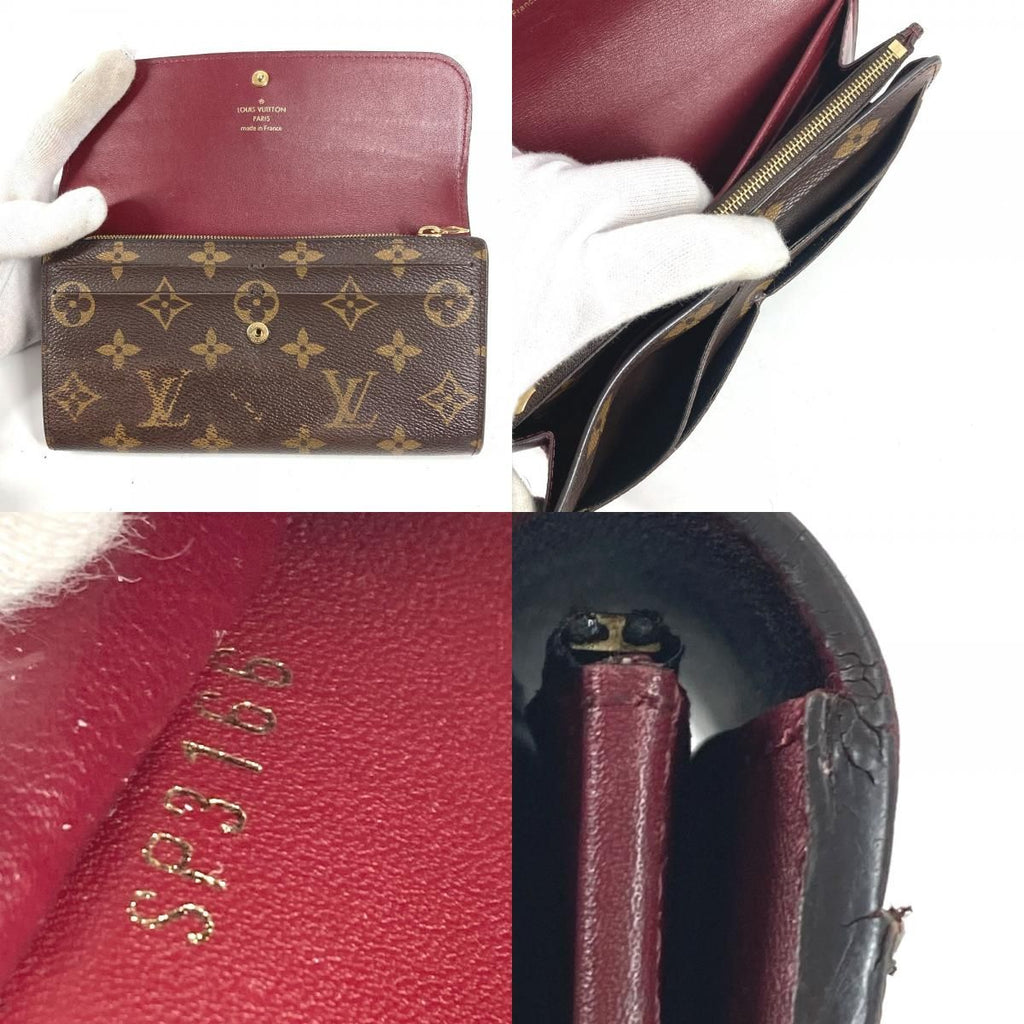 Louis Vuitton Wallet Portefeuille Venus Monogram Canvas Lezen Brown — view 8