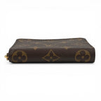 Louis Vuitton Coin Case Zippy Purse Wallet Monogram Canvas Brown — view 3