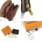 Louis Vuitton Coin Case Zippy Purse Wallet Monogram Canvas Brown — view 9