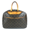 Louis Vuitton Handbag Deauville Monogram Canvas Brown
