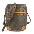 Louis Vuitton Shoulder Bag Danube MM Monogram Canvas Brown