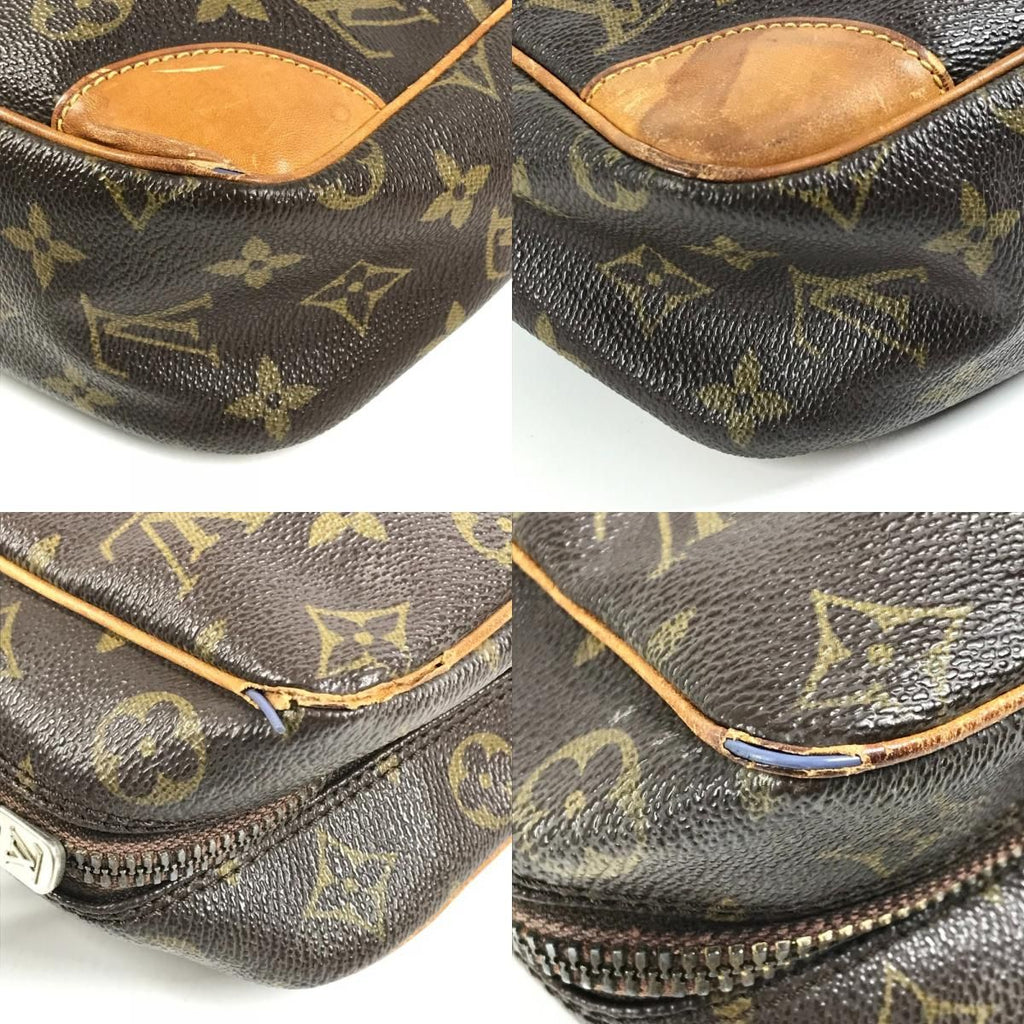 Louis Vuitton Shoulder Bag Danube MM Monogram Canvas Brown — view 7