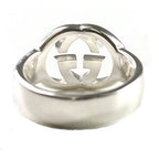 Gucci Interlocking Ring Silver Polished — view 3