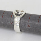 Gucci Interlocking Ring Silver Polished — view 4