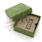 Gucci Interlocking Ring Silver Polished — view 2