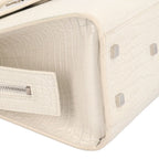 Saint Laurent Uptown Small Shoulder Bag White — view 8