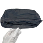 Prada Pouch Black Nero Tessuto Case Nylon — view 4
