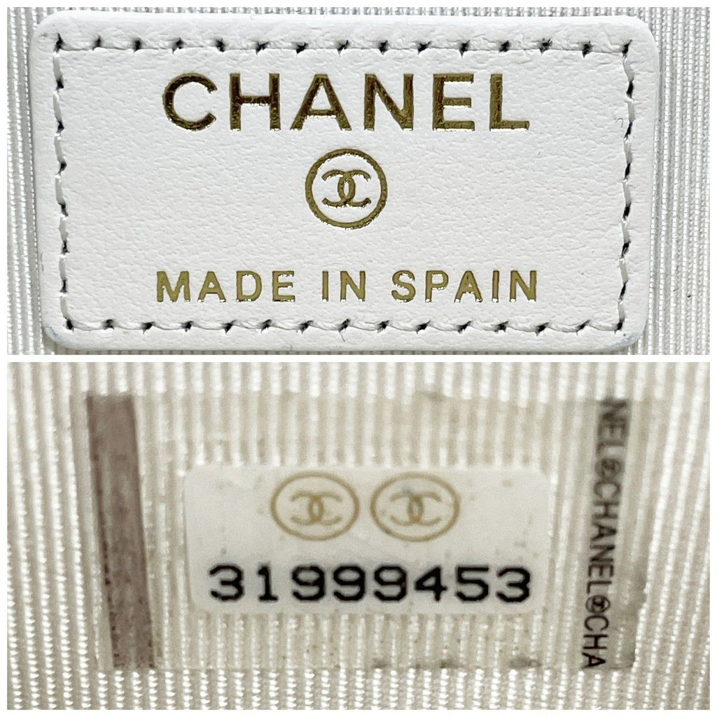 Chanel Coin Case 19 Lambskin Ivory — view 9