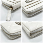 Chanel Coin Case 19 Lambskin Ivory — view 6