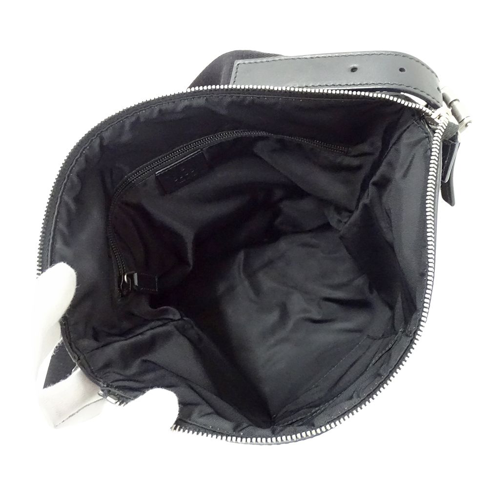 Gucci Shoulder Bag Sherry Nylon Black — view 5