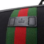 Gucci Shoulder Bag Sherry Nylon Black — view 8