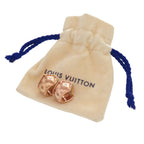 Louis Vuitton Dormes Clip Earrings Pink Gold — view 2
