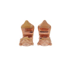 Louis Vuitton Dormes Clip Earrings Pink Gold — view 4