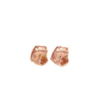 Louis Vuitton Dormes Clip Earrings Pink Gold — view 3