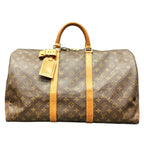 Louis Vuitton Keepall 50 Monogram Boston Bag