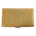 Chanel CC Logo Wallet Beige