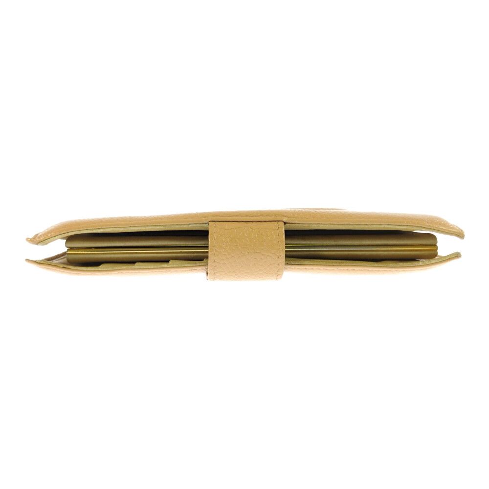 Chanel CC Logo Wallet Beige — view 3
