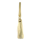 Chanel Caviar Leather Jumbo CC Logo Chain Tote CC Beige Gold Vintage — view 2