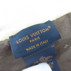 Louis Vuitton LV Logo Shearling Fur Tippet Shawl Scarf Ivory — view 7