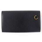 Hermes Kelly Pocket Long Veau Epsom Gold Wallet Black — view 3
