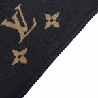 Louis Vuitton Cashmere Wool Monogram Scarf — view 4