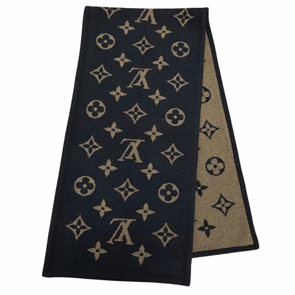Louis Vuitton Cashmere Wool Monogram Scarf — view 2