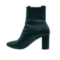 Saint Laurent Paris Boots Leather High Heels Chelsea Side Gore Shoes Black