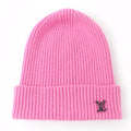Louis Vuitton Bonnet LV Ahead Cashmere Knit Cap Pink Hat
