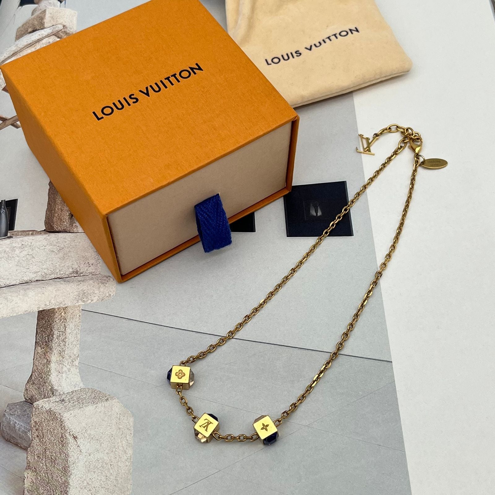 Louis Vuitton Collier Gamble Necklace — view 2