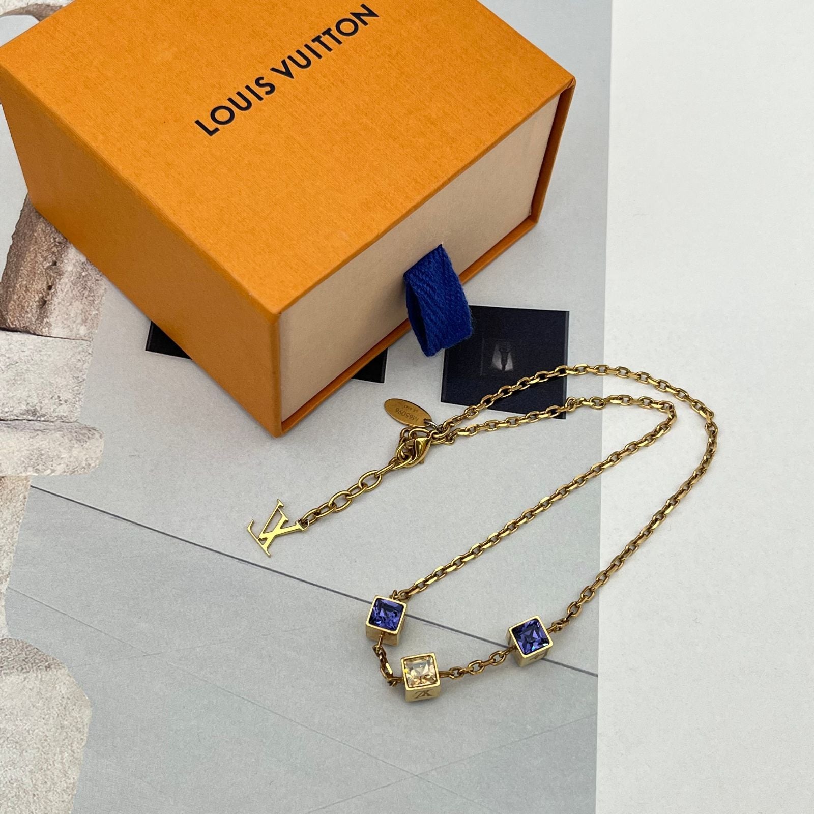 Louis Vuitton Collier Gamble Necklace