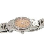 Hermes SS Pink Quartz Watch — view 6