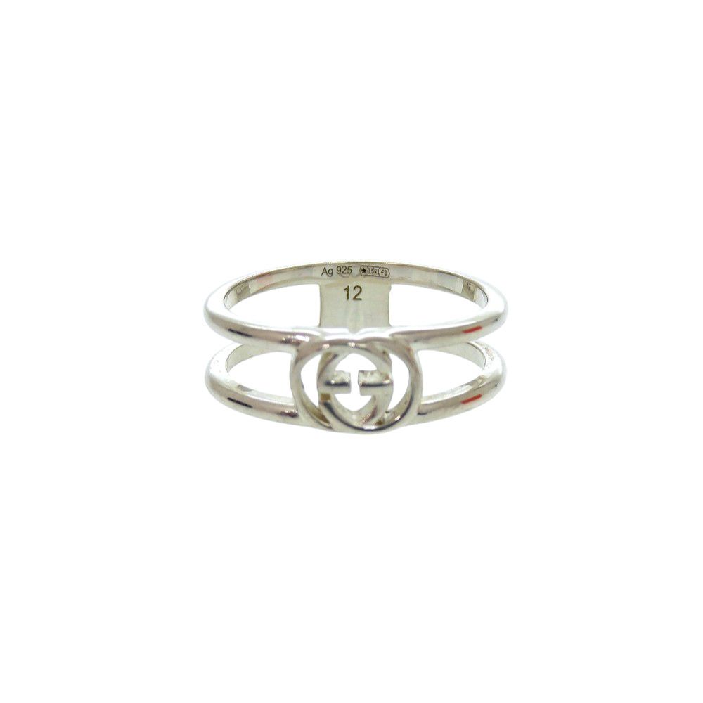 Gucci GG Interlocking ‎925 Sterling Silver Ring