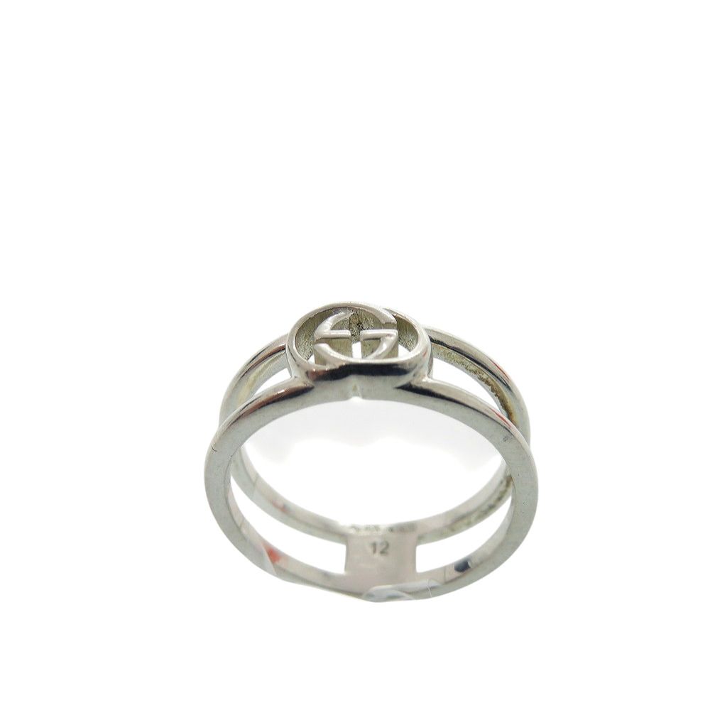 Gucci GG Interlocking ‎925 Sterling Silver Ring