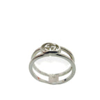 Gucci GG Interlocking ‎925 Sterling Silver Ring