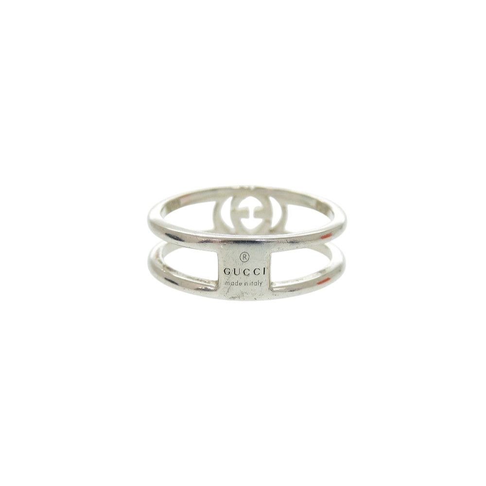 Gucci GG Interlocking ‎925 Sterling Silver Ring