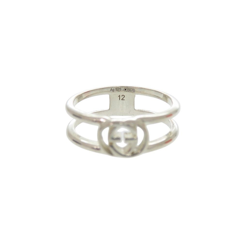 Gucci GG Interlocking ‎925 Sterling Silver Ring