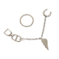 Hermes Bon Voyage Metal Silver Key Holder