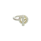 Hermes Echappee 55 925 Sterling Silver Ring