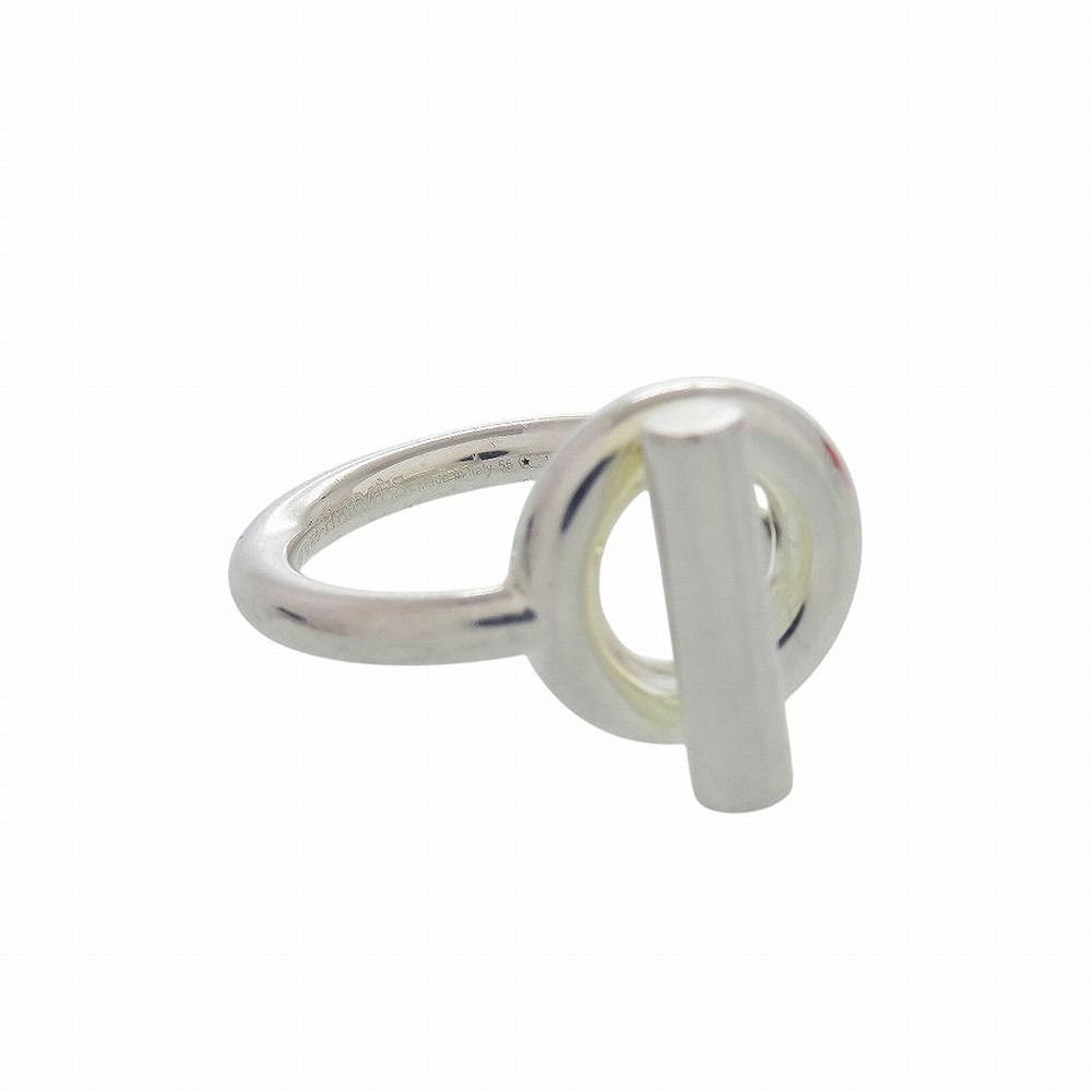 Hermes Echappee 55 925 Sterling Silver Ring
