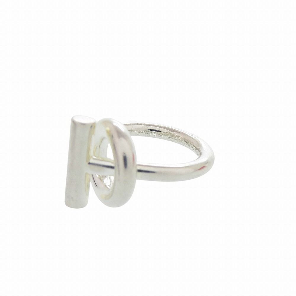 Hermes Echappee 55 925 Sterling Silver Ring
