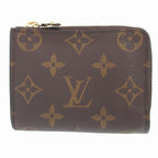 Louis Vuitton Monogram Portefeuille Noah Compact Brown L-shaped Zipper Wallet