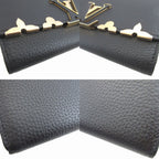 Louis Vuitton Portefeuille Capucines Taurillon Leather Black Bifold Wallet — view 7