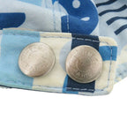Hermes Baseball Cap Robot Series Button Blue Hat — view 5