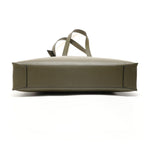 Loewe Tote Buckle Horizontal Leather Khaki — view 7