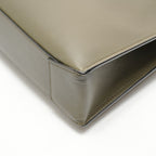 Loewe Tote Buckle Horizontal Leather Khaki — view 6