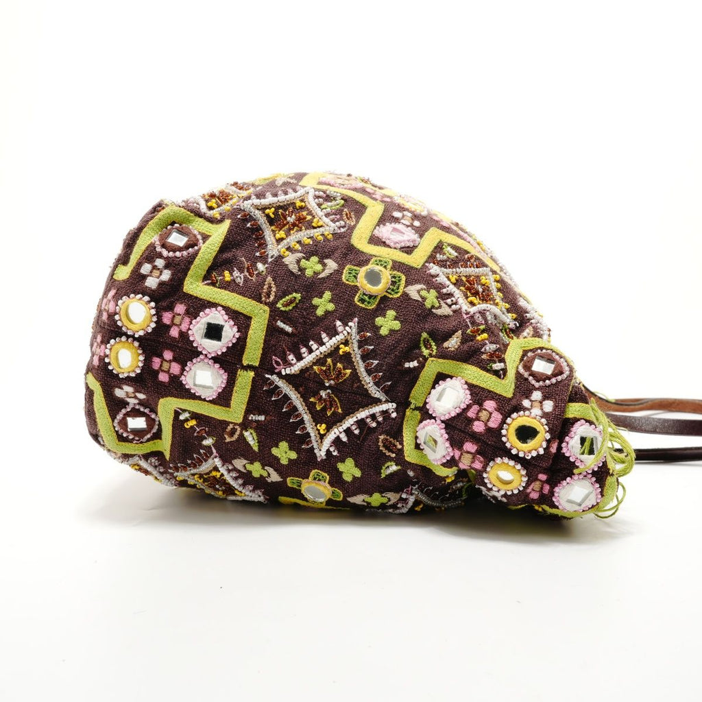 Fendi Tote Beads Embroidery Canvas — view 4