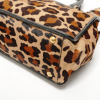 Prada Handbag Calf Hair Brown — view 6